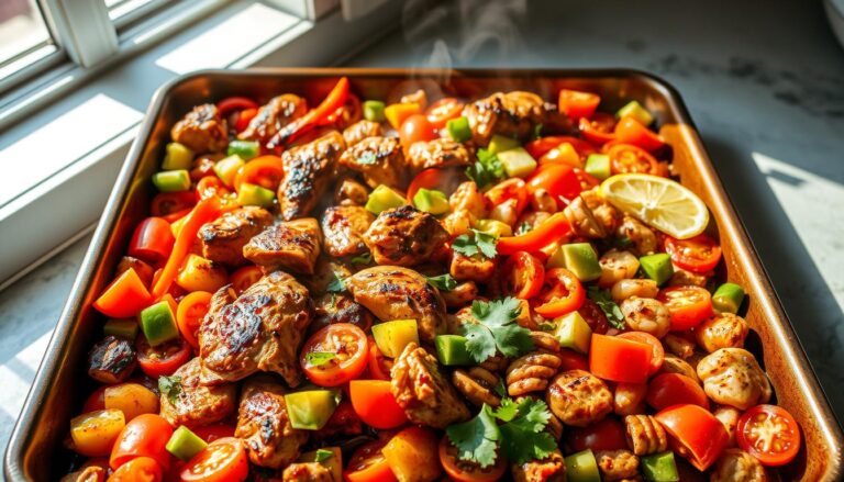 Easy Sheet Pan Chicken Fajitas