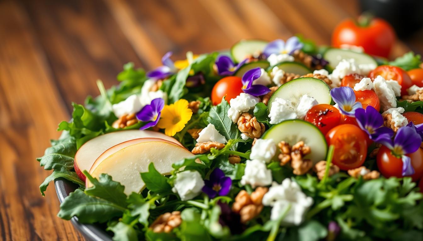 Honeycrisp Apple and Feta Salad