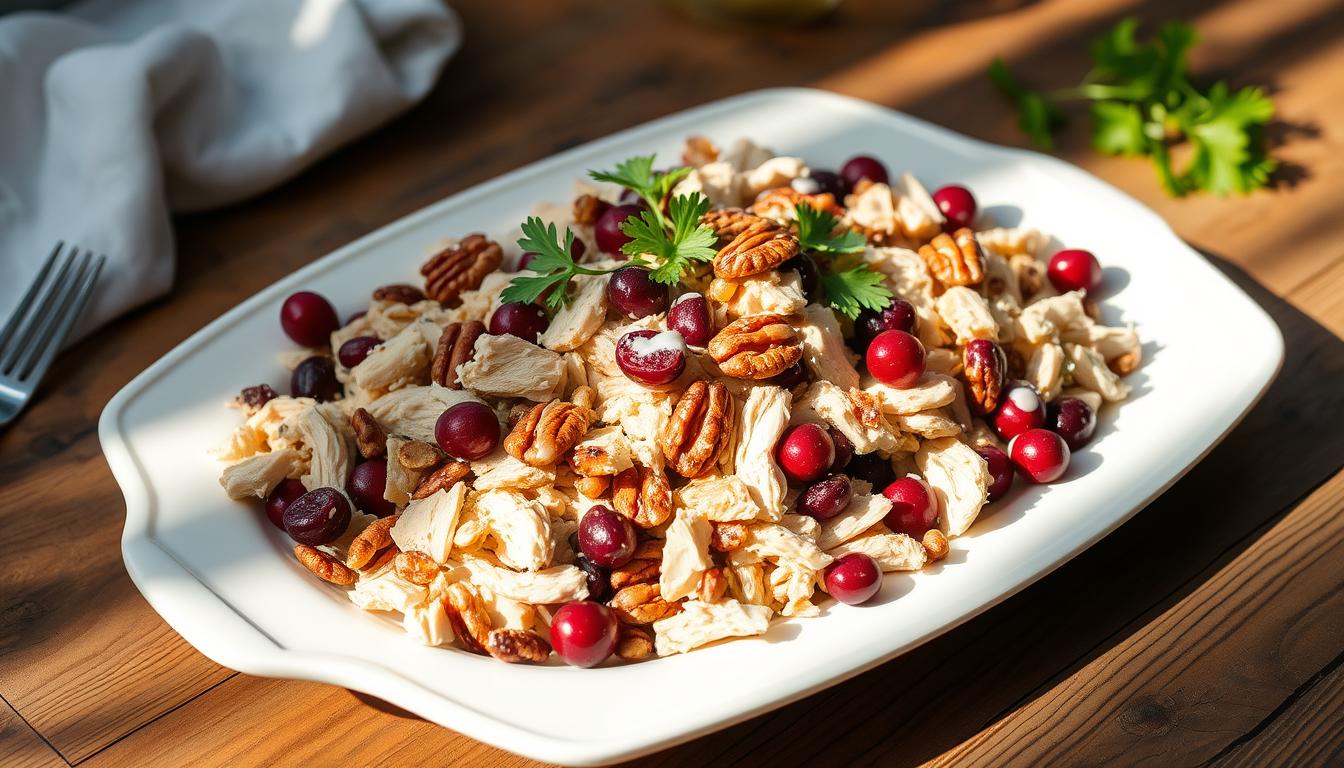 cranberry pecan chicken salad
