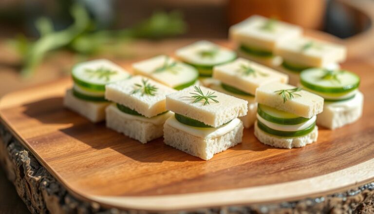 Mini Cucumber Sandwiches