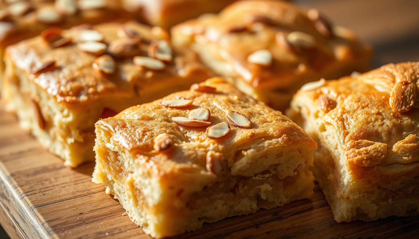 Almond Croissant Blondies
