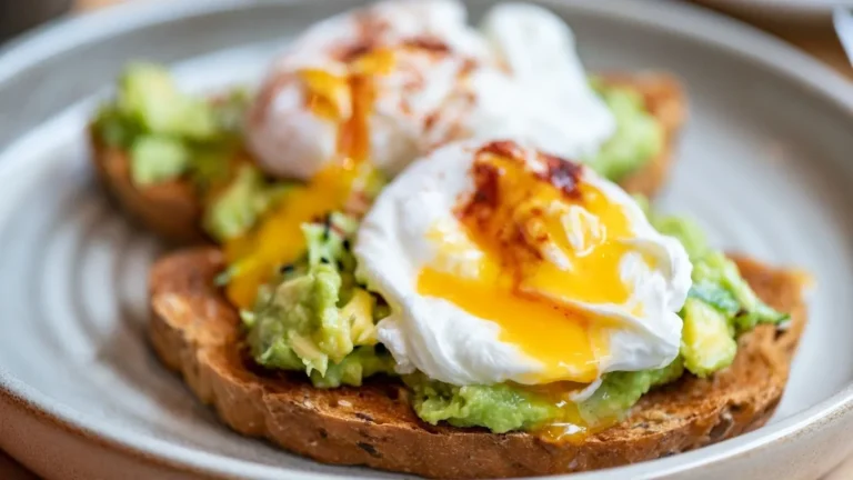Avocado Toast with Poached Egg