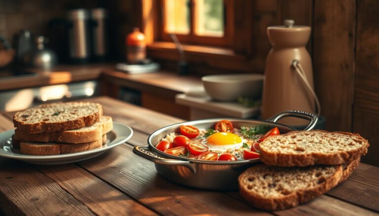 Baked Feta Eggs
