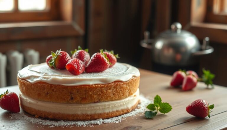 Fresh Strawberry Cake Recipe
