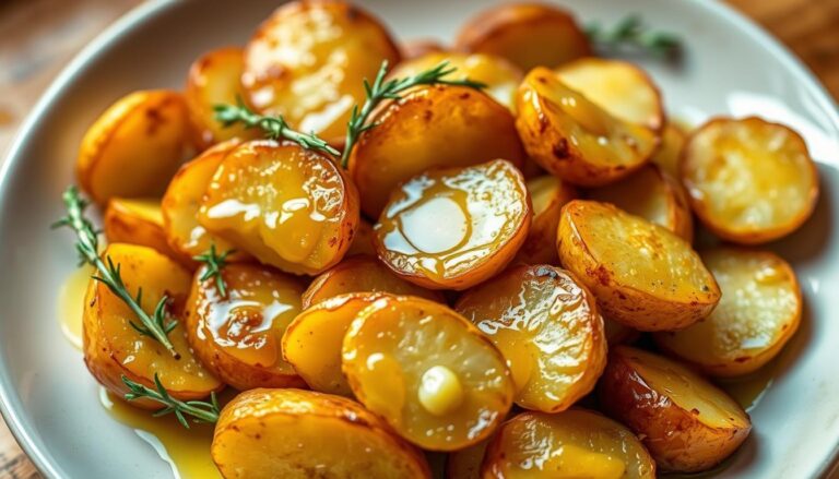 Garlic Butter Roasted Potatoes