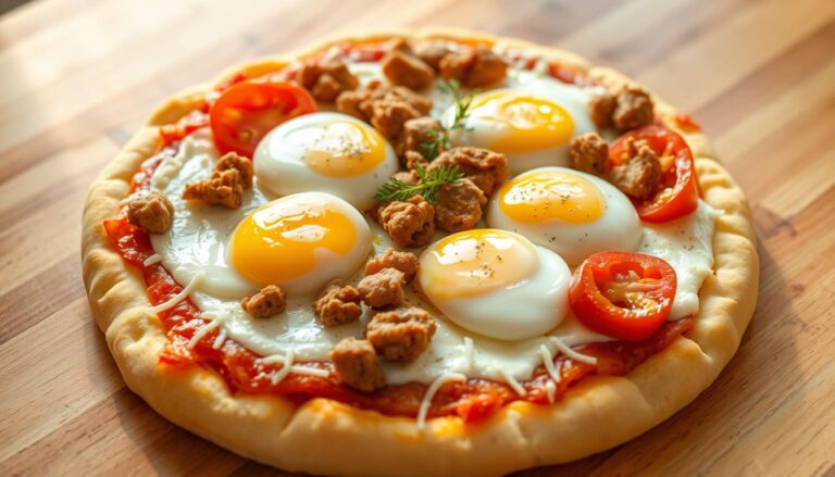 Healthy Breakfast Pizza
