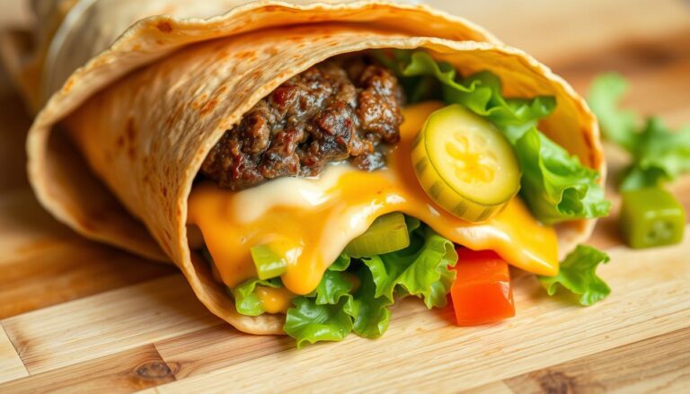 Homemade Big Mac Wraps With Special Sauce