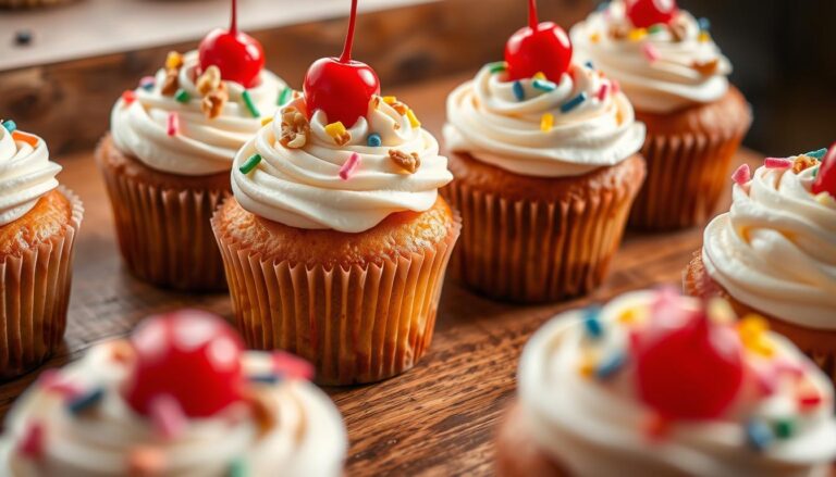 Ice Cream Sundae Cupcakes