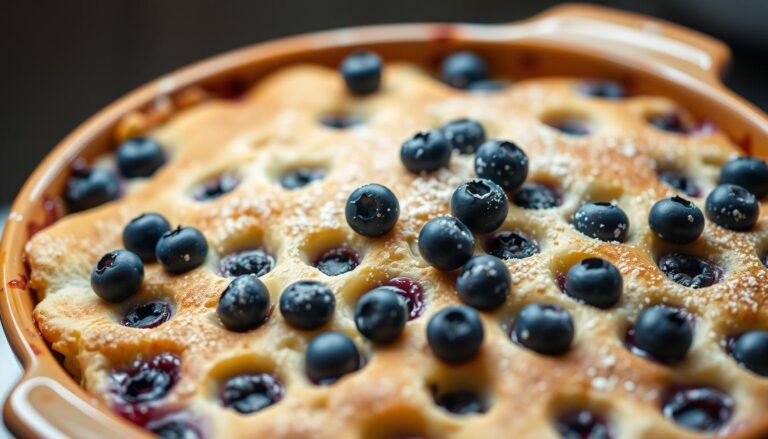 blueberry buttermilk pancake casserole