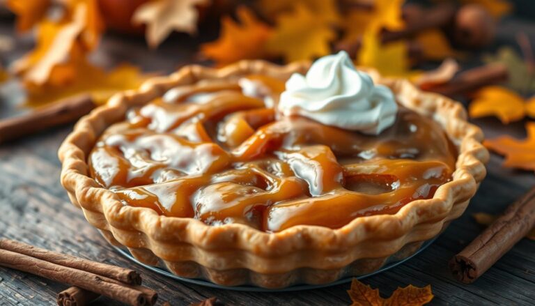caramel apple pie
