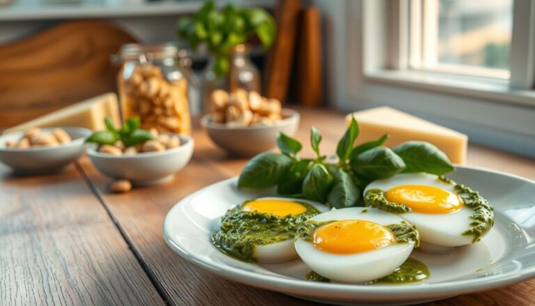 Pesto Eggs Recipe