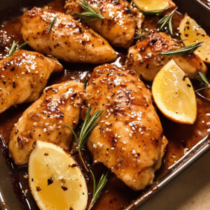 Easy Baked Honey Dijon Chicken
