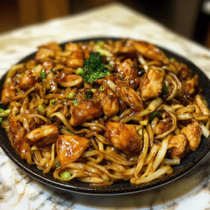 Garlic Chicken Lo Mein: A Flavorful and Satisfying Dinner