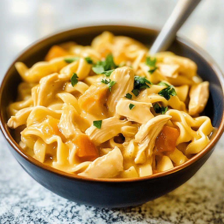 Instant Pot Chicken and Noodles: A Comforting One-Pot Meal