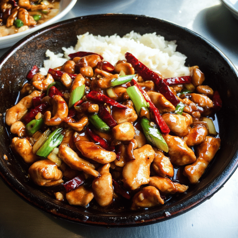Kung Pao Chicken: A Spicy and Flavorful Stir-Fry