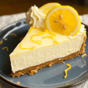 Irresistible No-Bake Lemon Cheesecake