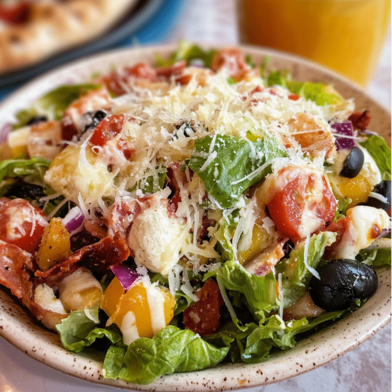 Delectable Pizza Salad: A Flavor Explosion in Every Bite