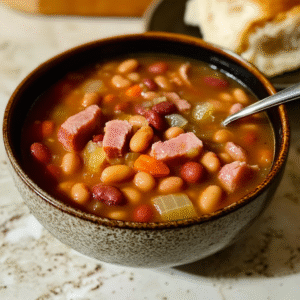 Hearty Ham and Bean Soup: A Comforting Classic