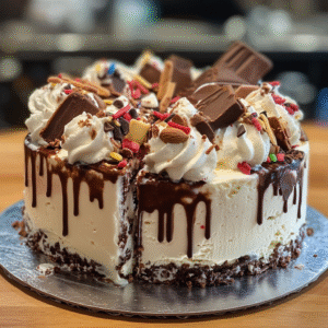 Irresistible Ice Cream Cake: Creamy Layers of Delight