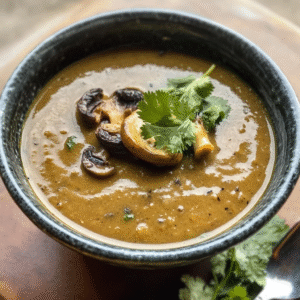 Creamy Mushroom Poblano Soup: A Flavor-Packed Delight